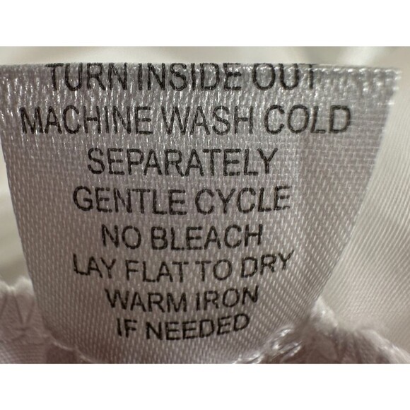 Athena Marie Blouse Size XL White Collared V-Neck Flowy Side Zip Flared Sleeves - Picture 13 of 14